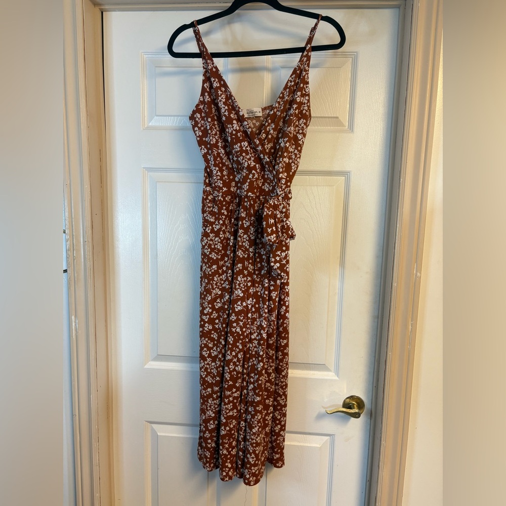 Kaileigh Floral Sleeveless V-Neck Jumpsuit